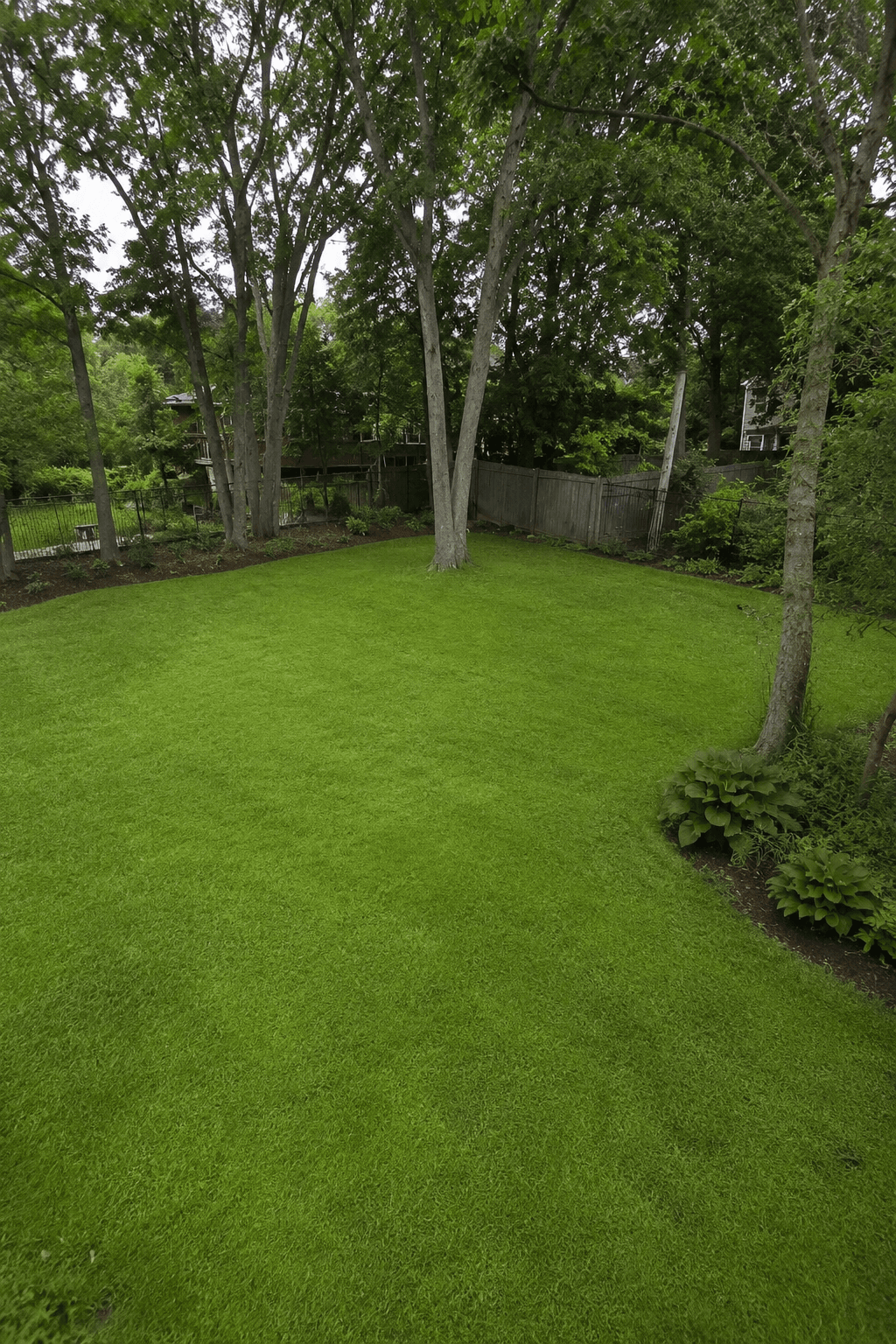 Original actual backyard photo before planning